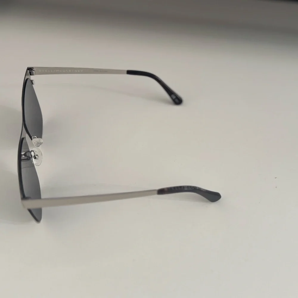 NWT Stella McCartney Men’s   Silver Sunglasses Sonnenbrille